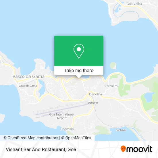 Vishant Bar And Restaurant map