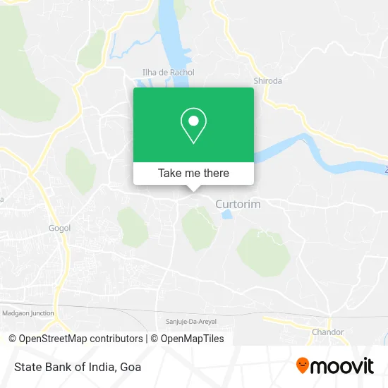 State Bank Of India map