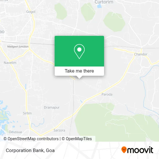 Corporation Bank map