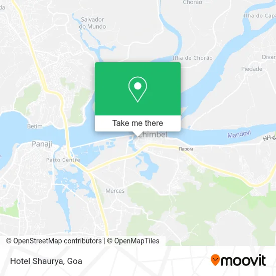 Hotel Shaurya map