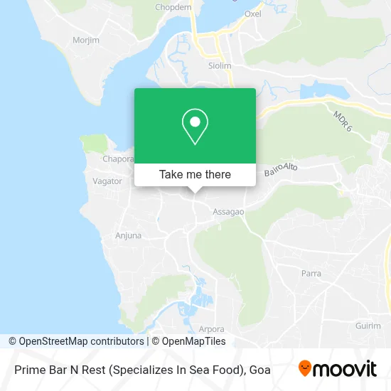 Prime Bar N Rest (Specializes In Sea Food) map