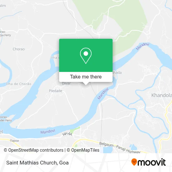 Saint Mathias Church map