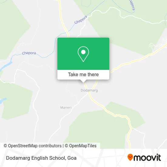 Dodamarg English School map