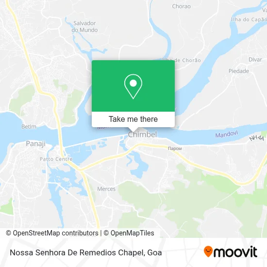 Nossa Senhora De Remedios Chapel map