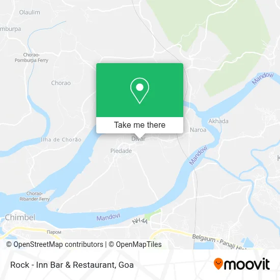 Rock - Inn Bar & Restaurant map