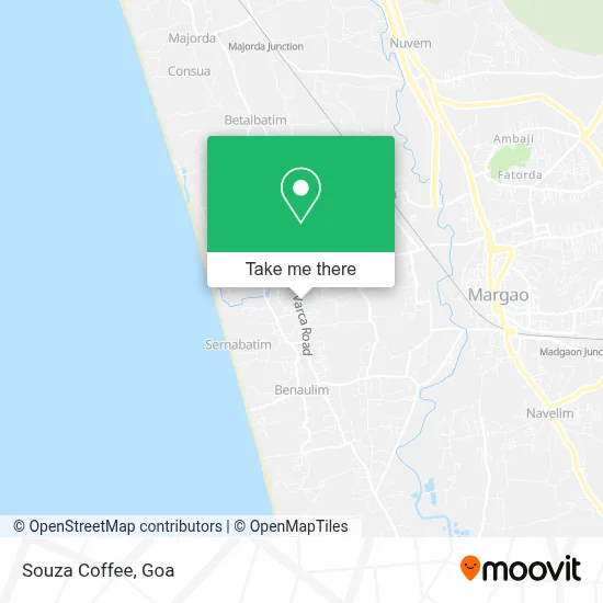 Souza Coffee map