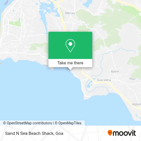 Sand N Sea Beach Shack map