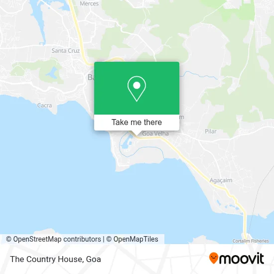 The Country House map