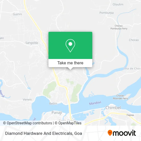 Diamond Hardware And Electricals map