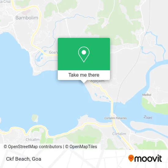 Ckf Beach map