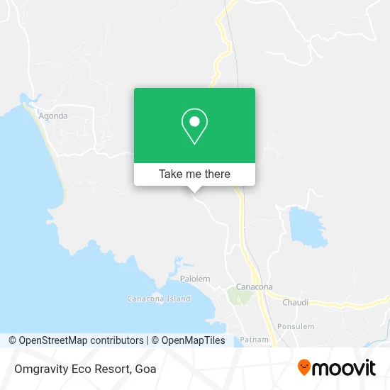 Omgravity Eco Resort map