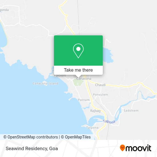 Seawind Residency map