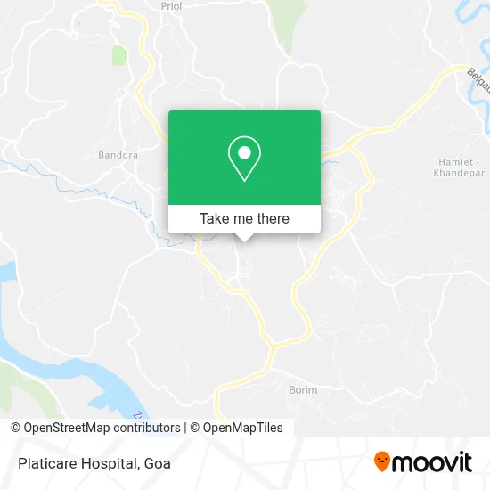 Platicare Hospital map