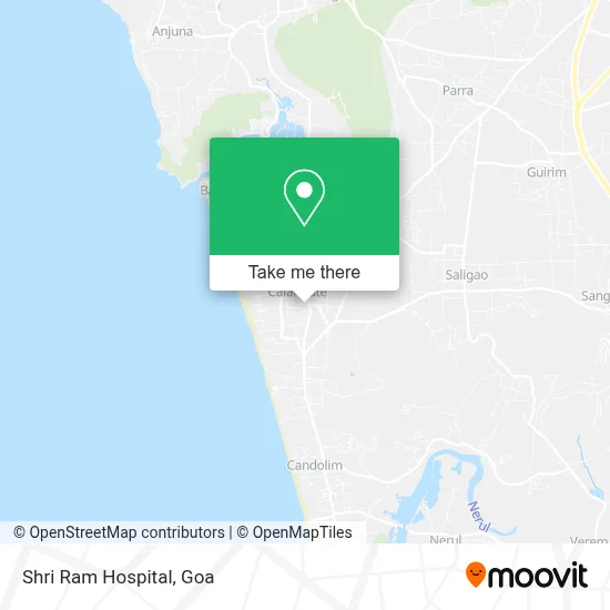 Shri Ram Hospital map