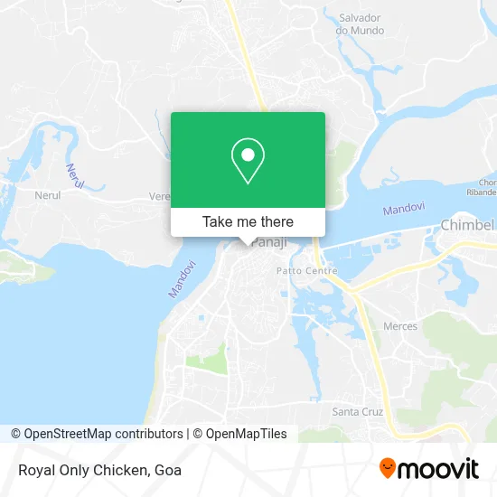 Royal Only Chicken map