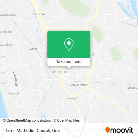 Tamil Methodist Church map