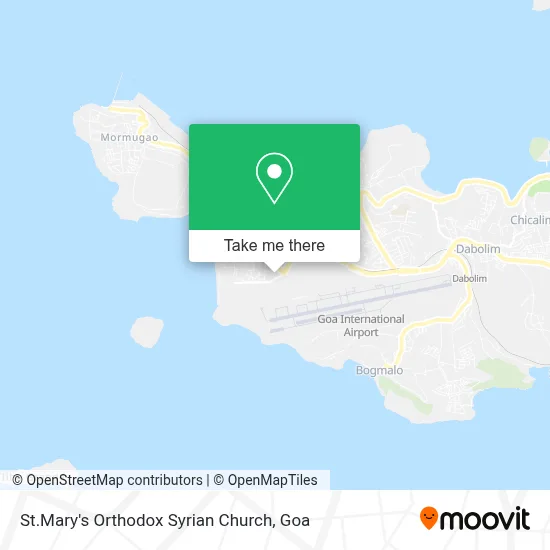 St.Mary's Orthodox Syrian Church map