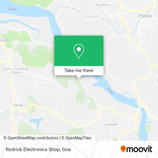 Rodrick Electronics Shop map