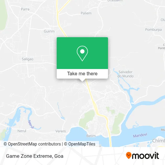 Game Zone Extreme map