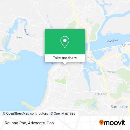 Raunaq Rao, Advocate map