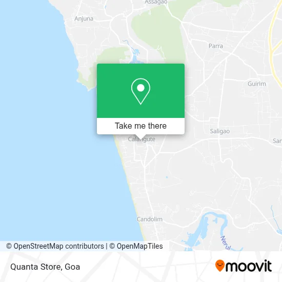 Quanta Store map