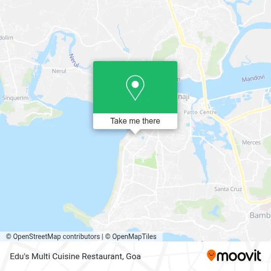 Edu's Multi Cuisine Restaurant map