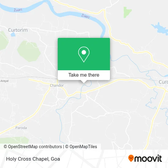 Holy Cross Chapel map