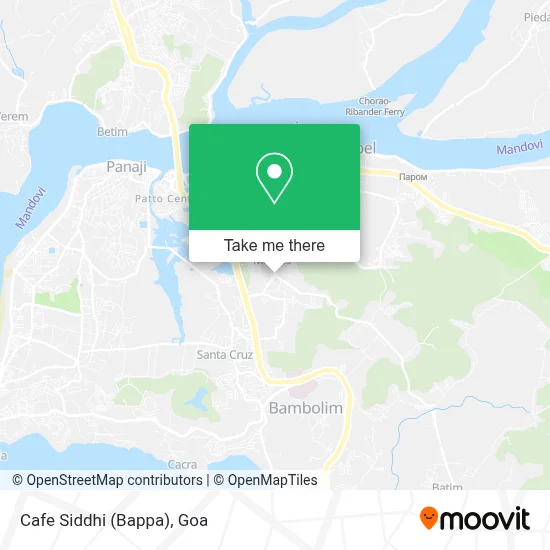Cafe Siddhi (Bappa) map