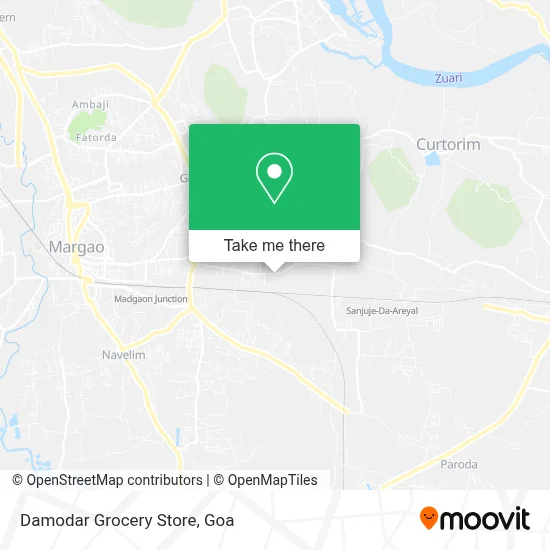 Damodar Grocery Store map