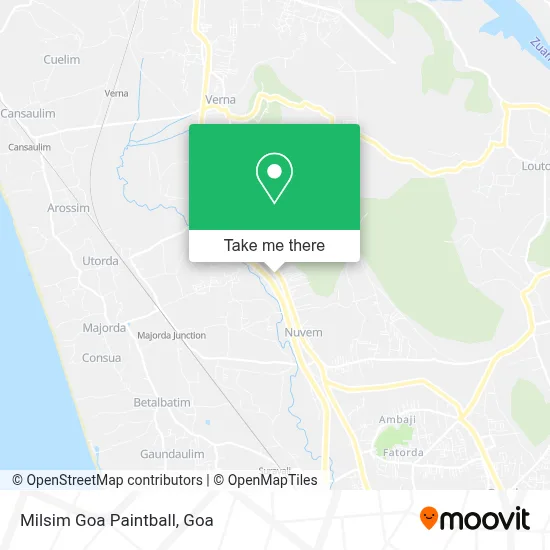 Milsim Goa Paintball map