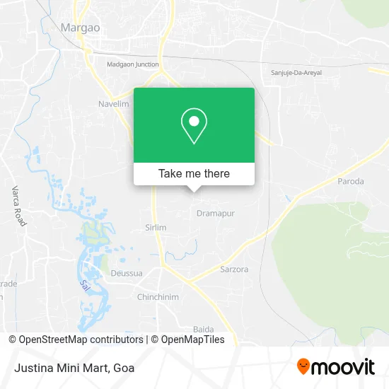 Justina Mini Mart map