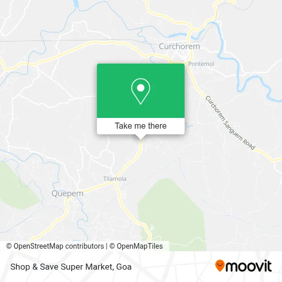 Shop & Save Super Market map
