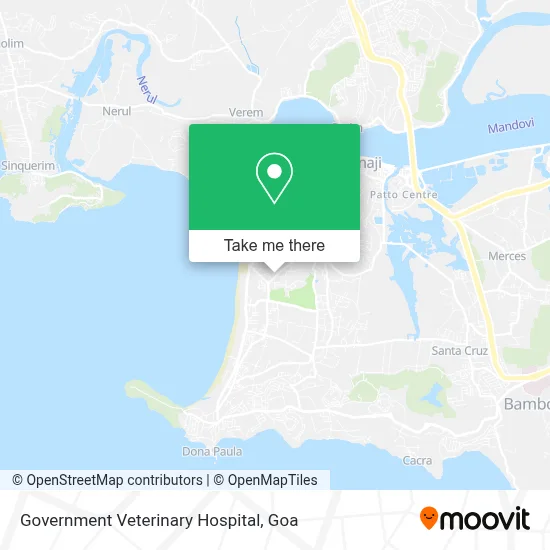 Government Veterinary Hospital map