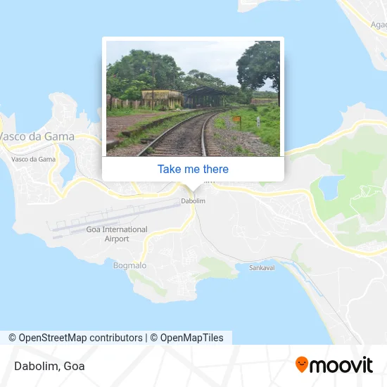 Dabolim map