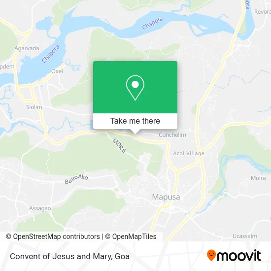 Convent Of Jesus And Mary map