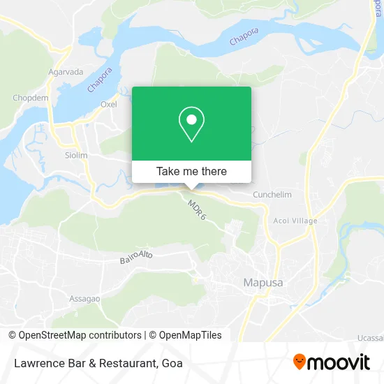 Lawrence Bar & Restaurant map