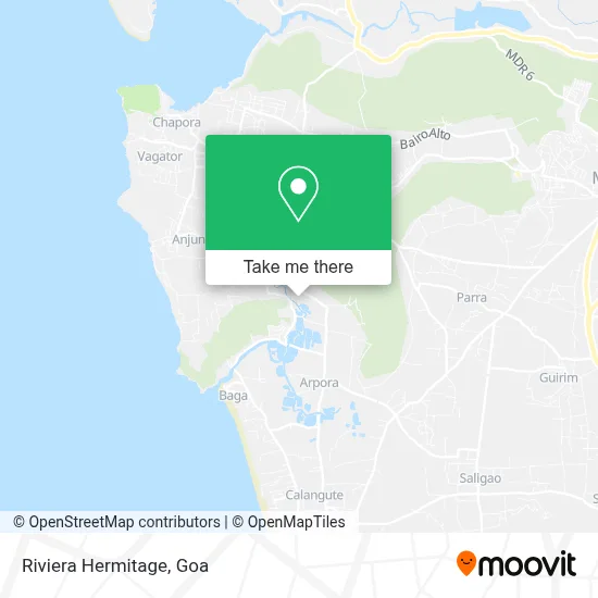 Riviera Hermitage map