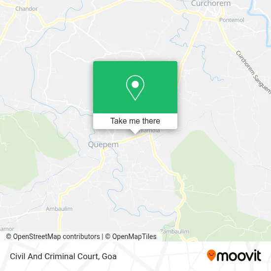 Civil And Criminal Court map