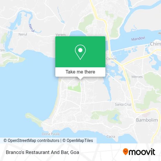 Branco's Restaurant And Bar map