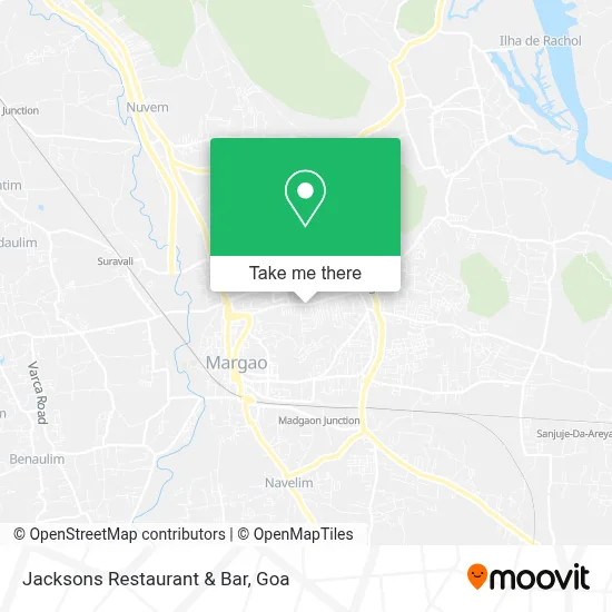 Jacksons Restaurant & Bar map