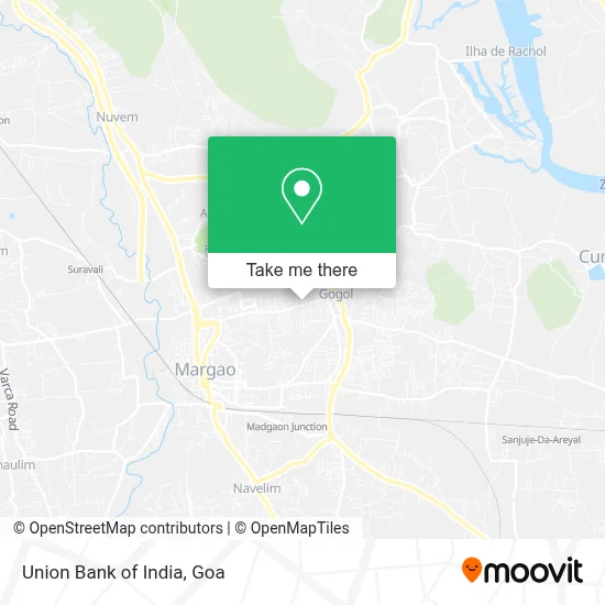 Union Bank Of India map