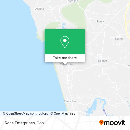 Rose Enterprises map