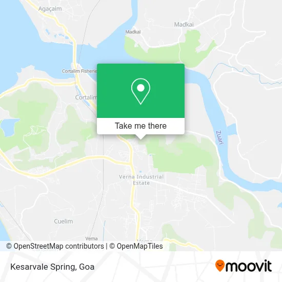 Kesarvale Spring map