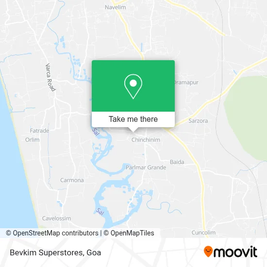 Bevkim Superstores map