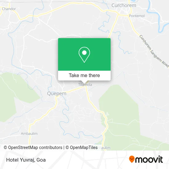 Hotel Yuvraj map