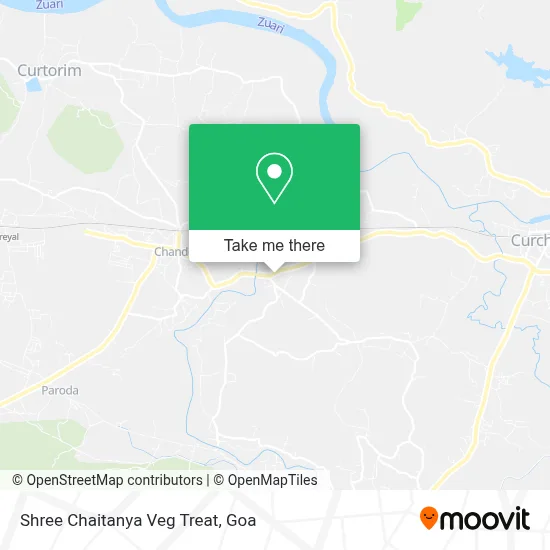 Shree Chaitanya Veg Treat map
