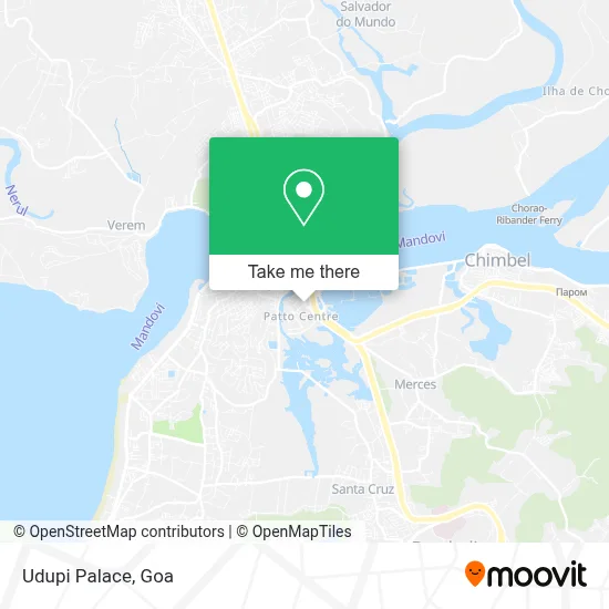 Udupi Palace map