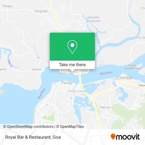 Royal Bar & Restaurant map