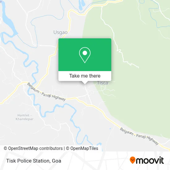 Tisk Police Station map