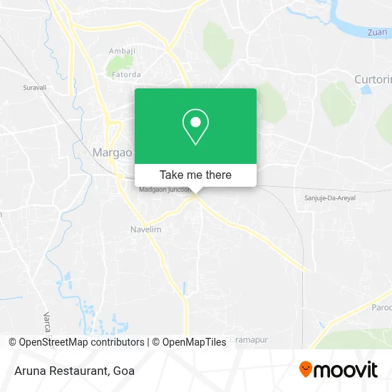 Aruna Restaurant map